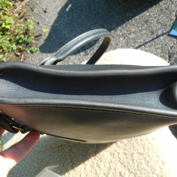 Vintage Coach Club Satchel 9885, EUC in Navy - Picture 6 of 9